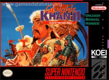 Cover Genghis Khan II - Clan of the Gray Wolf for Super Nintendo